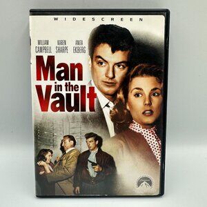 Man In The Vault DVD 1956 William Campbell Karen Sharpe Drama Widescreen NR